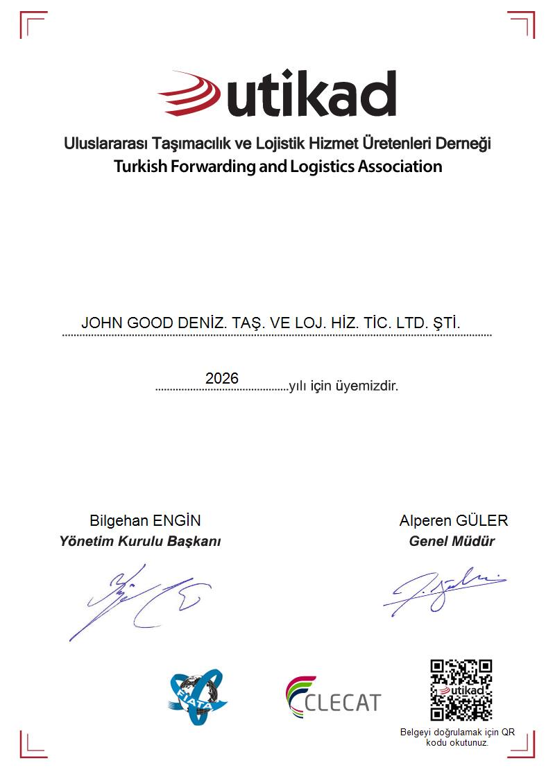 Denholm Good Logistics Sertifika 11